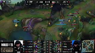 LOL 官方推特发布了一张 knight 拿着奖杯的照片：他回来捍卫荣誉！